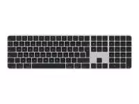 Клавиатура Apple Magic Keyboard, Touch ID, Numeric Keypad, Mac, Silicon Black Keys International English - MMMR3Z/A