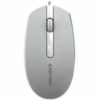 Мишка CANYON M-10 CNE-CMS10DG Wired Optical Mouse Dark Grey