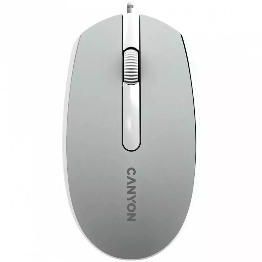 Мишка CANYON M-10 CNE-CMS10DG Wired Optical Mouse Dark Grey