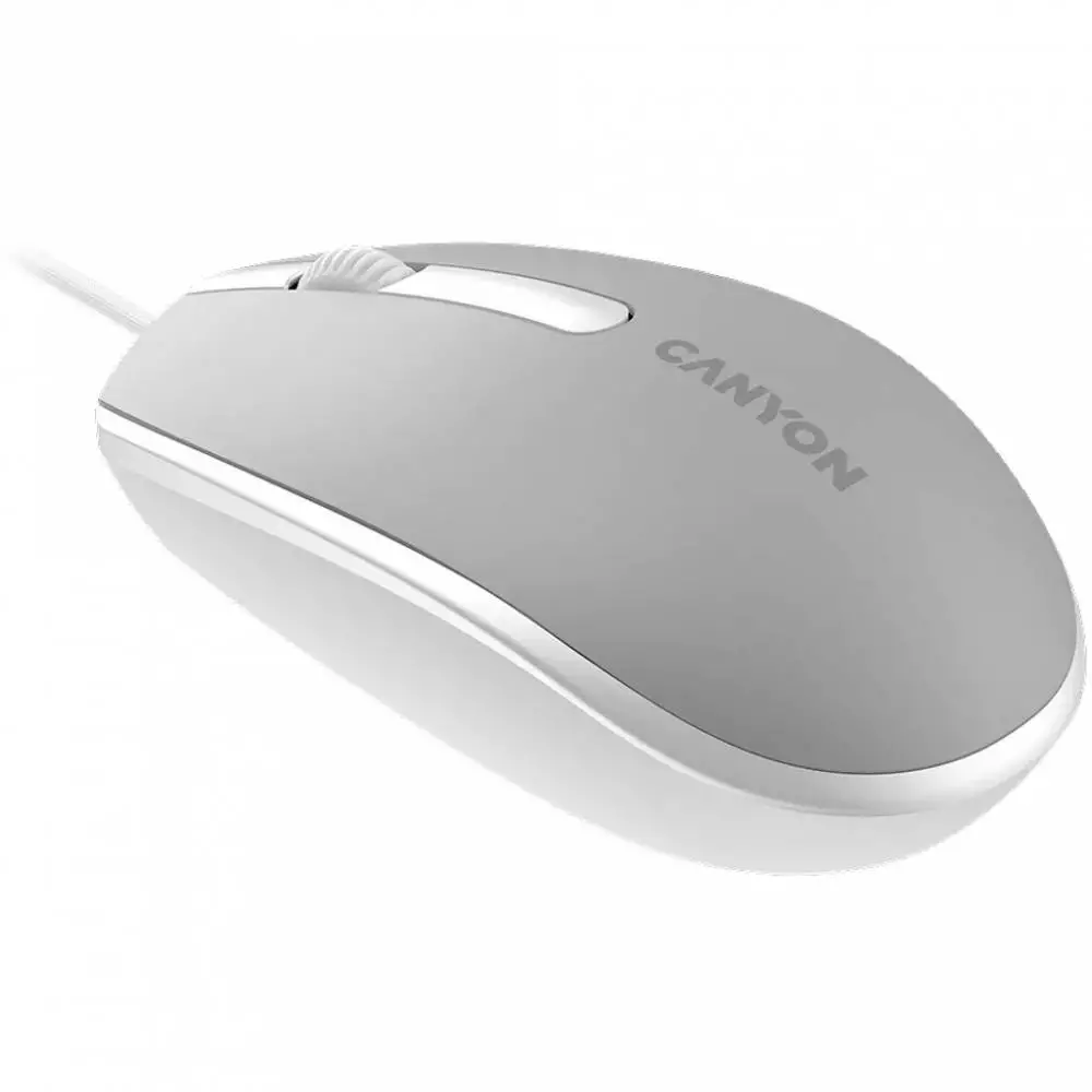 Мишка CANYON M-10 CNE-CMS10DG Wired Optical Mouse Dark Grey