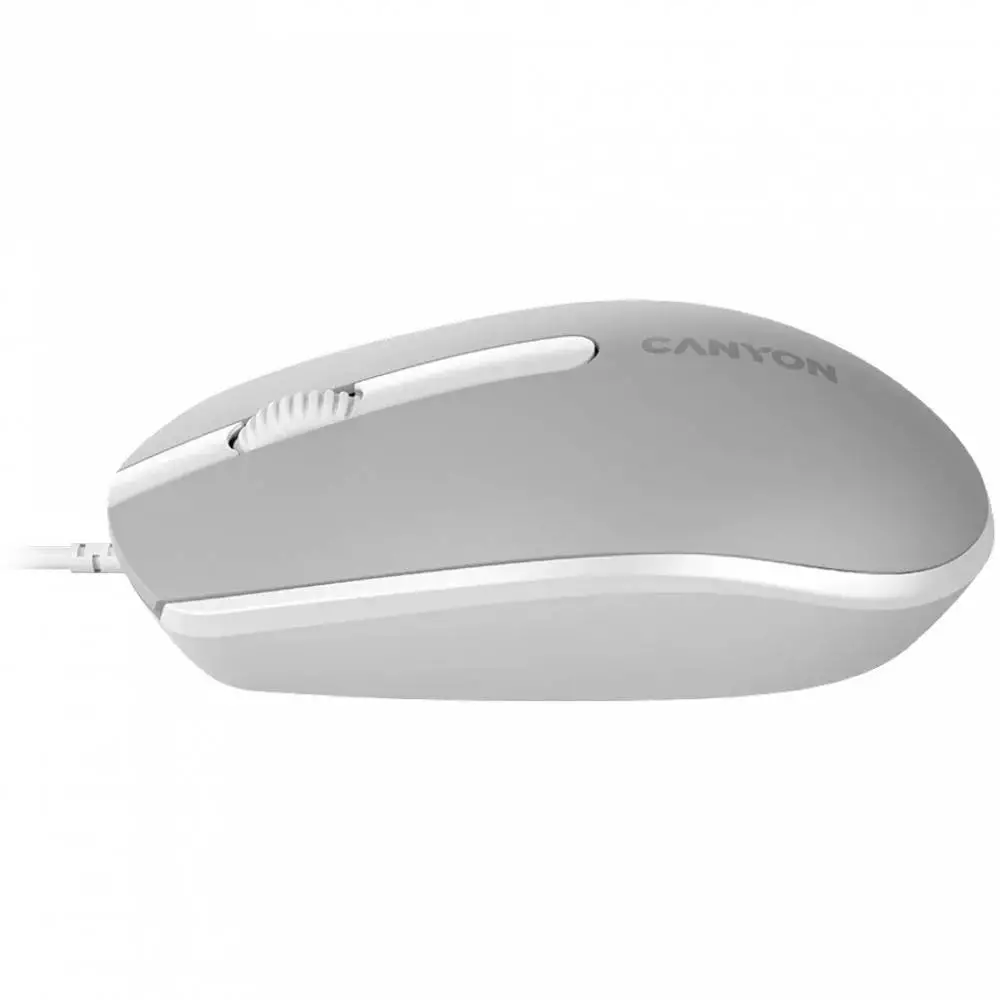 Мишка CANYON M-10 CNE-CMS10DG Wired Optical Mouse Dark Grey