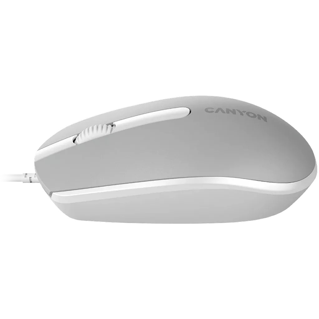 Мишка CANYON M-10 CNE-CMS10DG Wired Optical Mouse Dark Grey