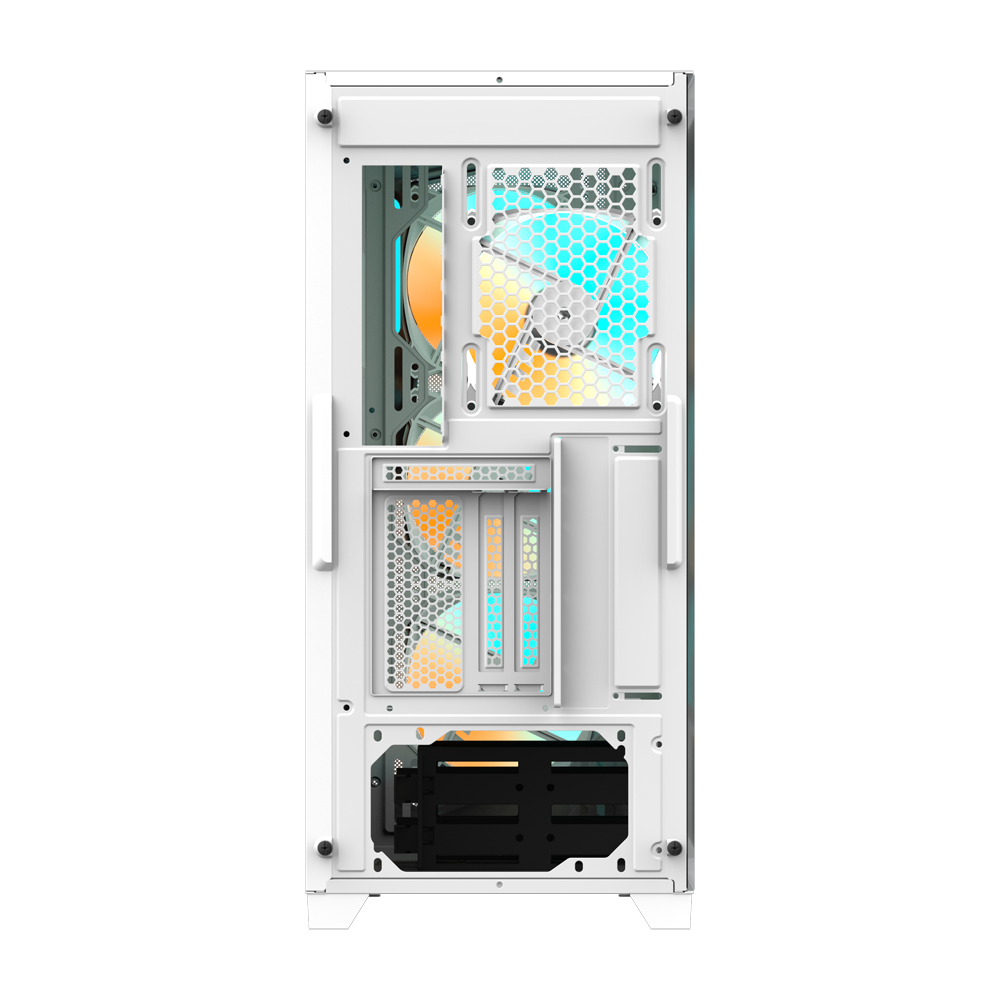 Кутия Gigabyte C301 WHITE V2 Tempered Glass Mid-Tower RGB Fusion 