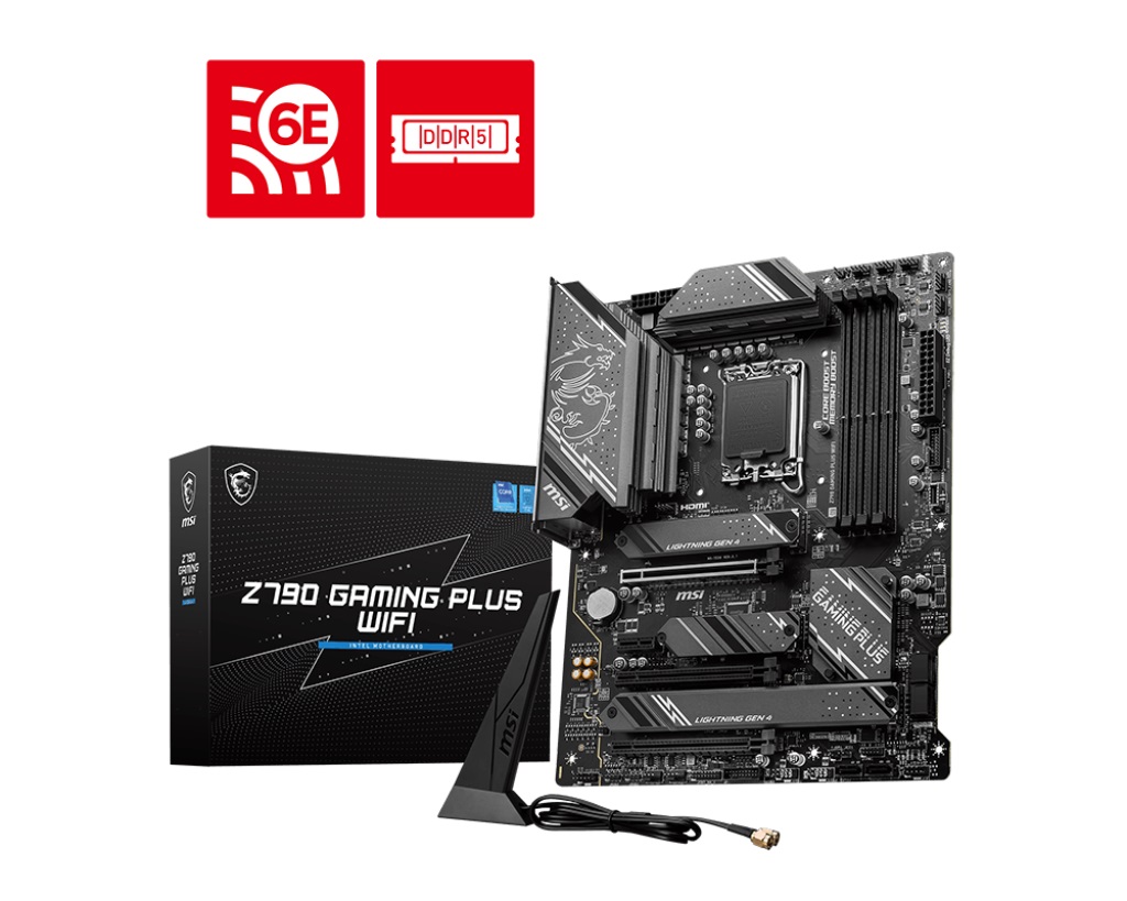 Дънна платка MSI Z790 GAMING PLUS WIFI LGA1700 DDR5