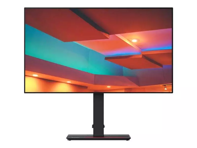 Монитор Lenovo ThinkVision P27h-20, 27", IPS, QHD 2560x1440, 60Hz, 6ms, USB Type-C, 99% sRGB - 61E9GAT6EU