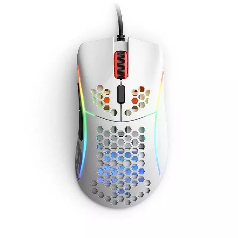 Геймърска мишка Glorious Model D- Glossy White