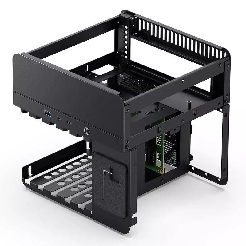 Кутия Jonsbo N2 Mini-ITX Черна