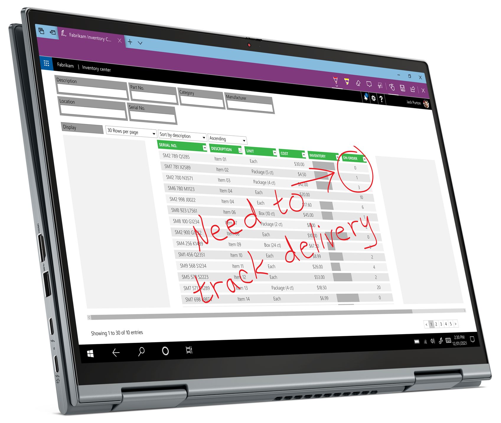 Лаптоп LENOVO ThinkPad X1 Yoga Gen 8 - 21HQ0051BM
