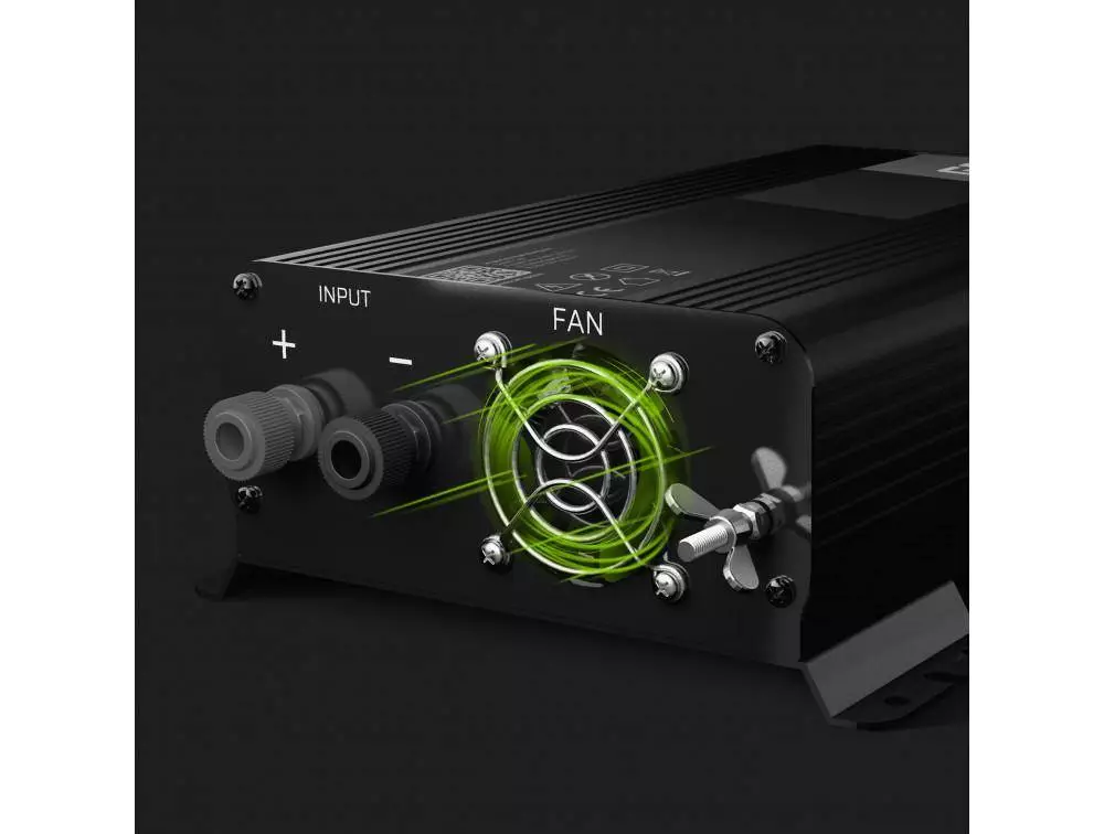 Инвертор PRO GREEN CELL, 12V, 300W/600W, Pure Sine Wave