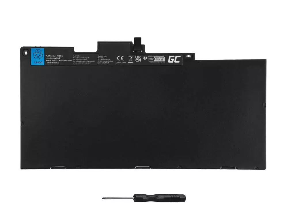 Батерия за лаптоп TA03XL for HP EliteBook 745 G4 755 G4 840 G4 850 G4, HP ZBook 14u G4 15u G4, HP mt43  11,4V 3100mAh GREEN CELL