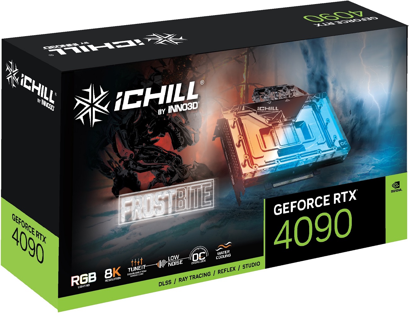 Видео карта Inno3D GeForce RTX 4090 24GB iCHILL Frostbite