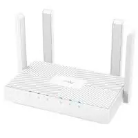 Безжичен рутер CUDY WR1300E, Двубандов AC1200, 300+867 Mbps, 3xGigabit, Бял