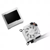 Воден охладител за процесор ASUS ROG RYUJIN III 360 ARGB WHITE, 3.5" Full Color LCD Display