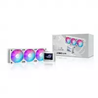 Воден охладител за процесор ASUS ROG RYUJIN III 360 ARGB WHITE, 3.5" Full Color LCD Display