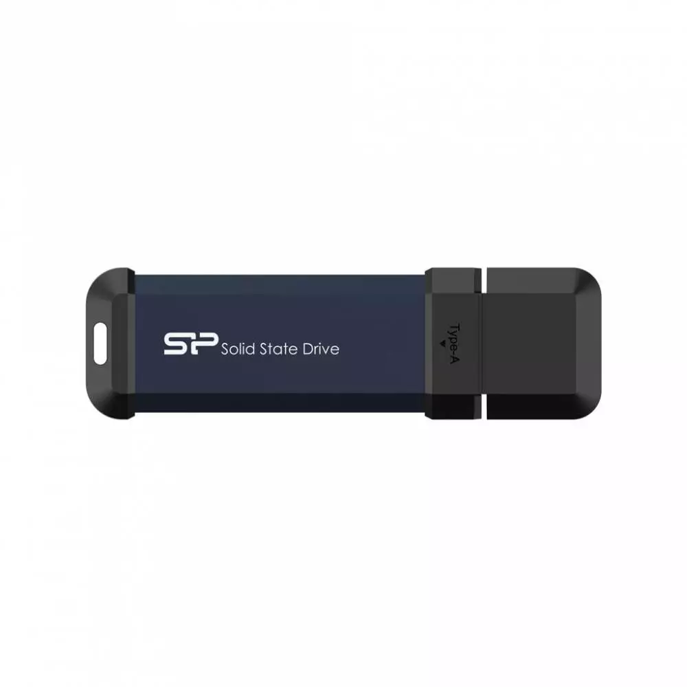 SSD Esterno Silicon Power MS60 Blue, 500GB, USB-A 3.2 Gen2