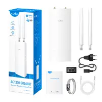 Access Point Cudy AP1300-Outdoor, AC1200, 2.4/5 GHz, 300 - 867 Mbps, 1&times;Gigabit WAN/LAN, PoE