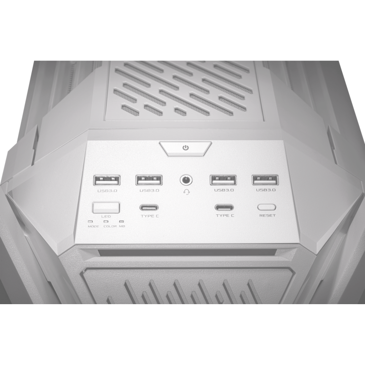 Кутия ASUS ROG Hyperion White GR701 EATX Full-Tower ARGB