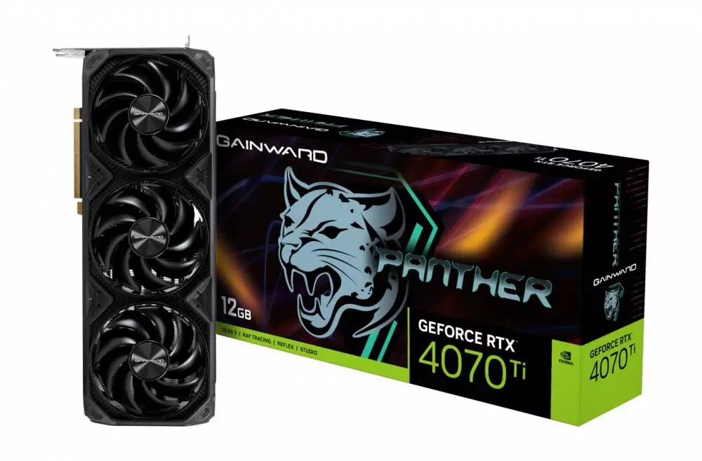 Видео карта Gainward GeForce RTX 4070 Ti Panther 12GB GDDR6X - NED407T019K9-1043Z
