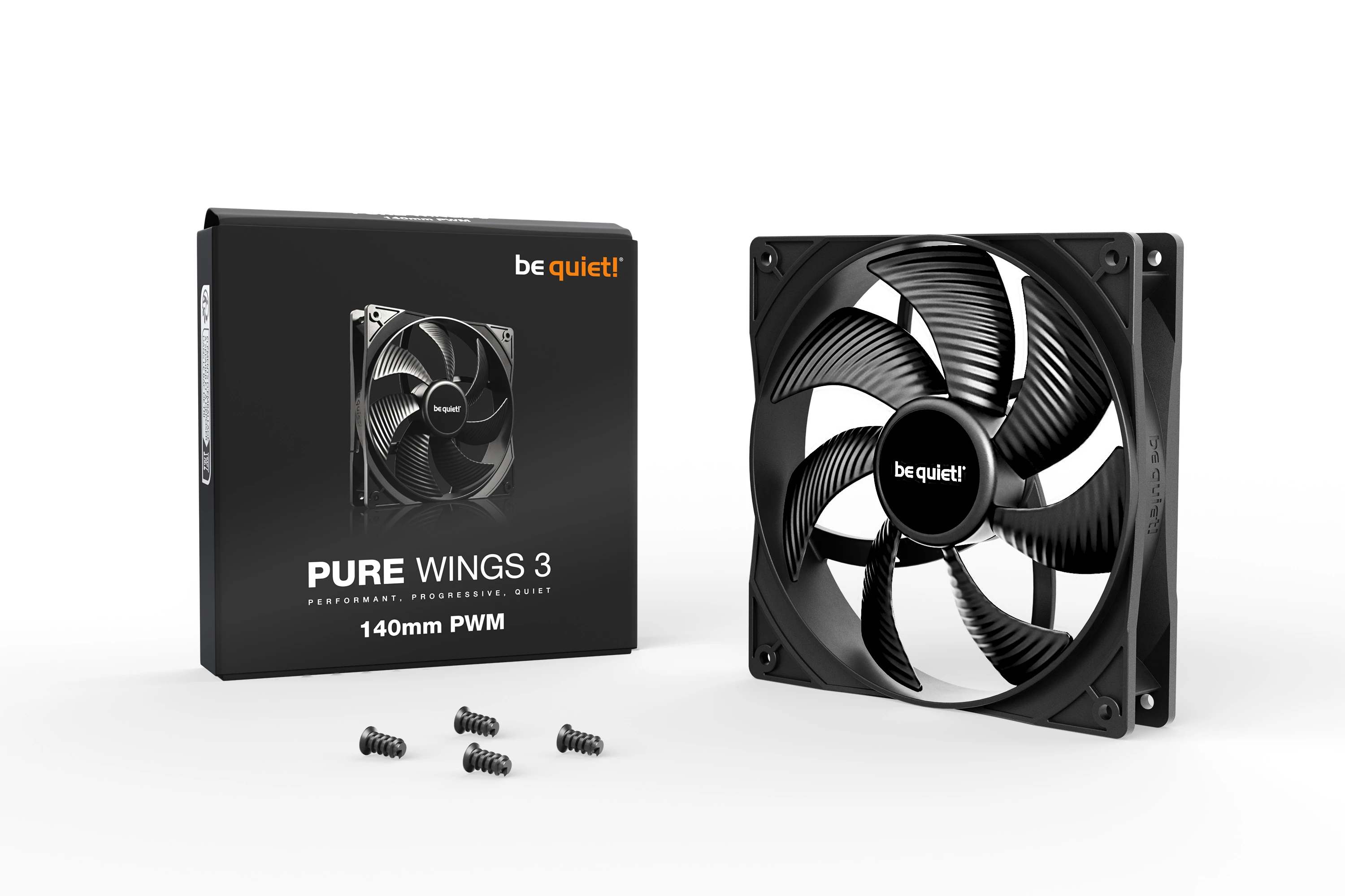 Вентилатор be quiet! Pure Wings 3 Fan 140mm PWM - BL108
