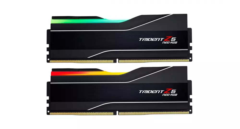 Памет G.SKILL Trident Z5 Neo RGB Black 32GB (2x16GB) DDR5 6000MHz CL30 - F5-6000J3038F16GX2-TZ5NR AMD EXPO