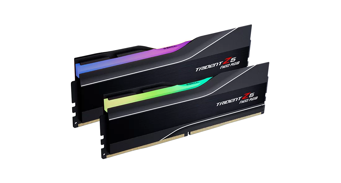 Памет G.SKILL Trident Z5 Neo RGB Black 32GB (2x16GB) DDR5 6000MHz CL30 - F5-6000J3038F16GX2-TZ5NR AMD EXPO