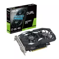 Видео карта ASUS Dual GeForce GTX 1650 EVO OC 4GB GDDR6 - 90YV0EZD-M0NA00