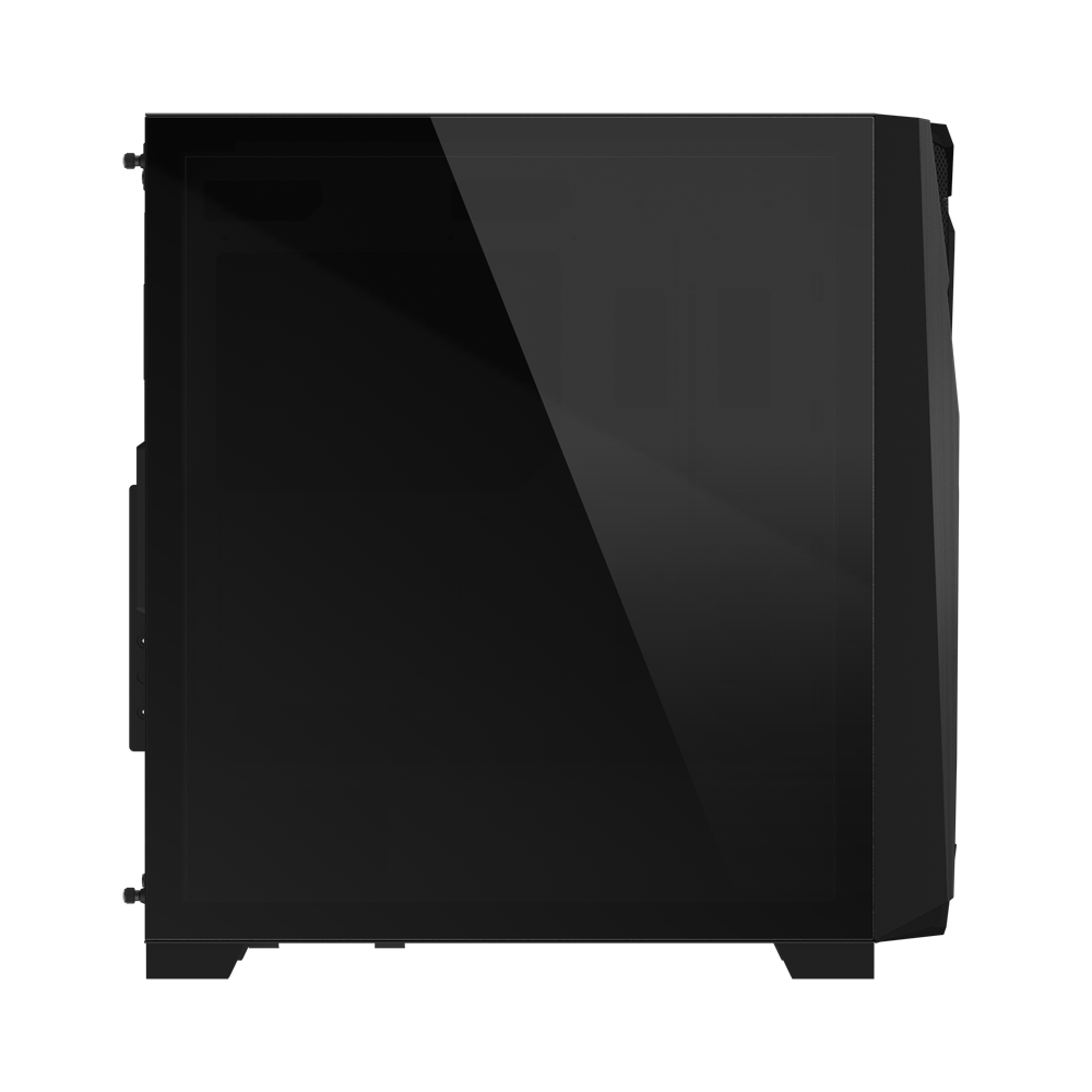 Кутия Gigabyte C301 Black V2, Tempered Glass, Mid-Tower, RGB Fusion 