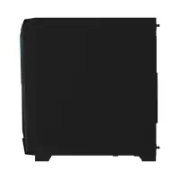 Кутия Gigabyte C301 Black V2, Tempered Glass, Mid-Tower, RGB Fusion 