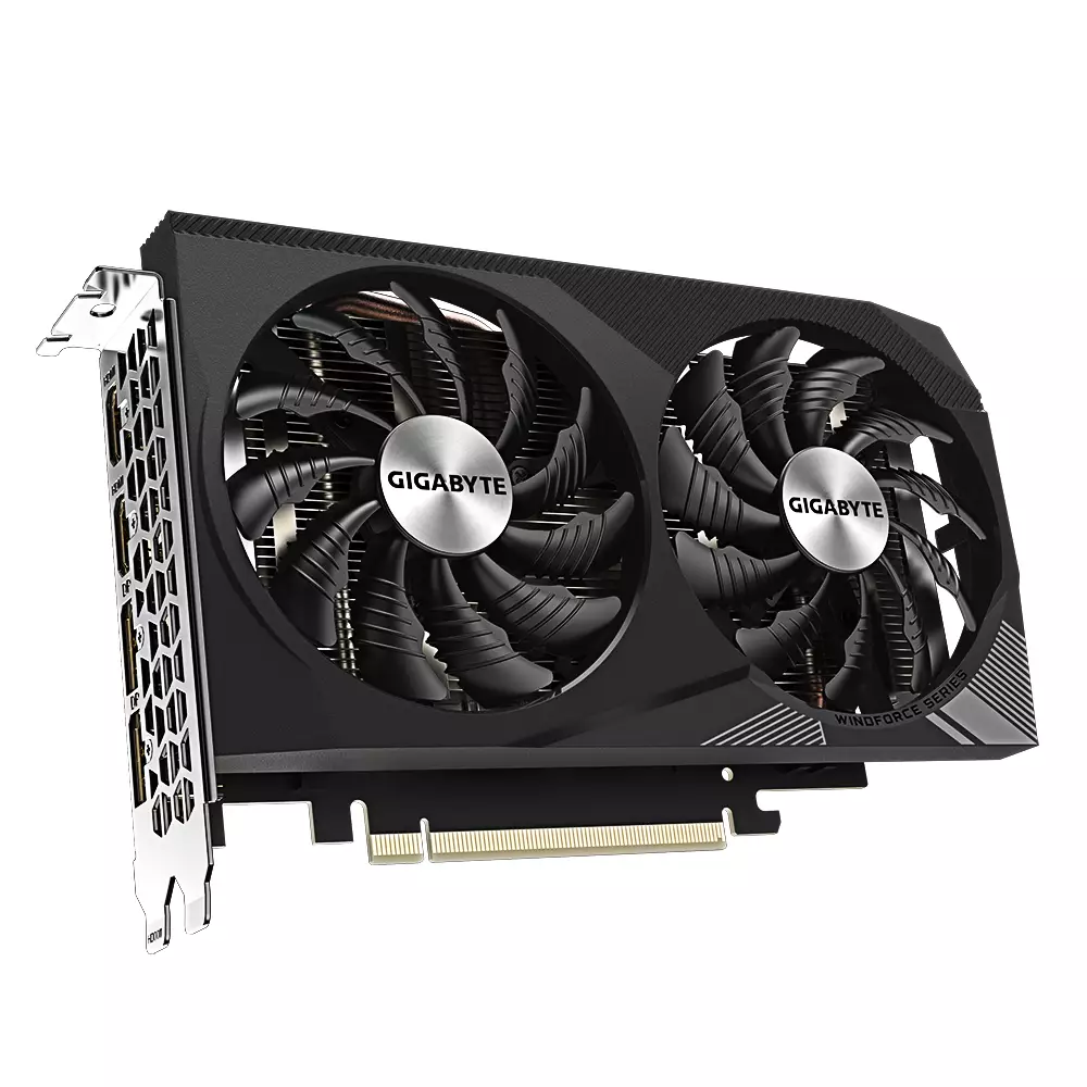 Видео карта Gigabyte GeForce RTX 3050 WINDFORCE V2 OC 8GB GDDR6