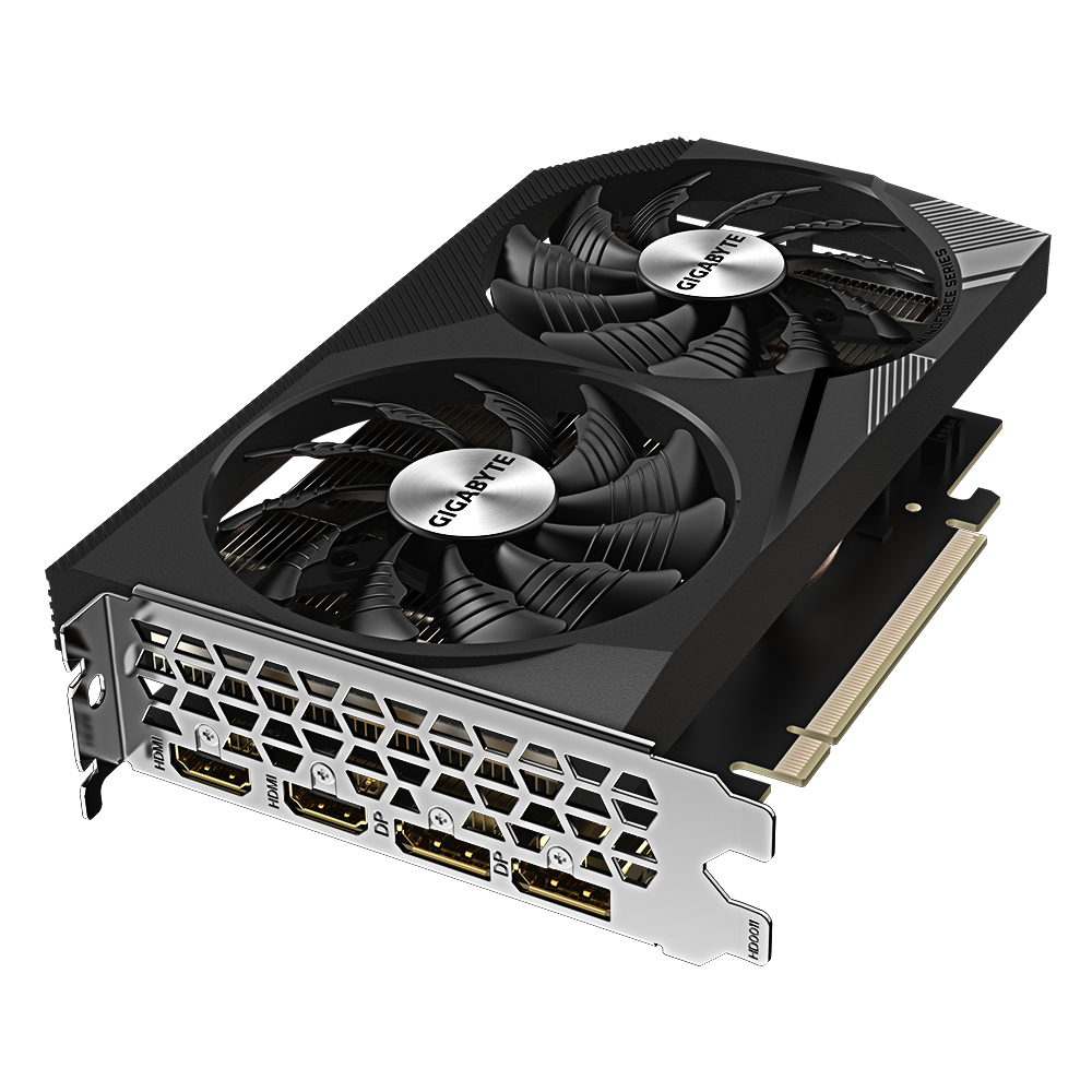 Видео карта Gigabyte GeForce RTX 3050 WINDFORCE V2 OC 8GB GDDR6