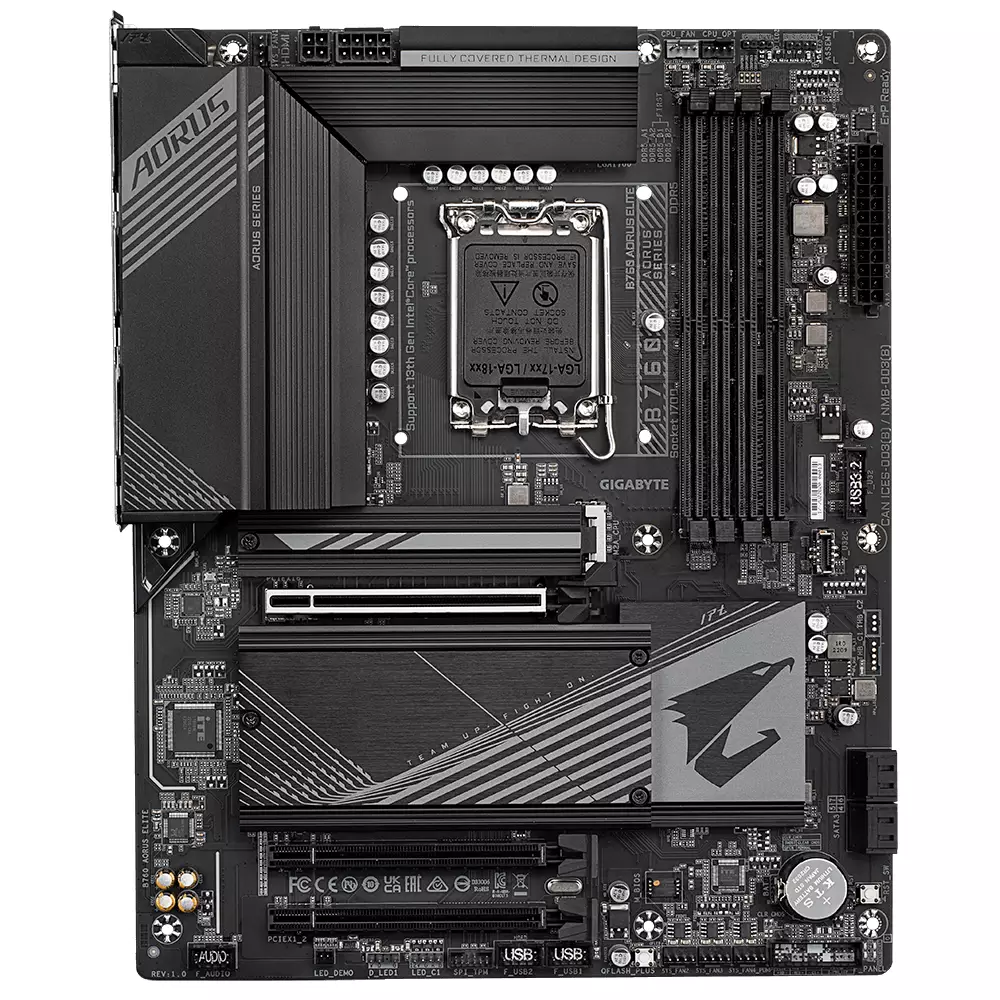 Дънна платка Gigabyte B760 AORUS ELITE LGA1700 DDR5