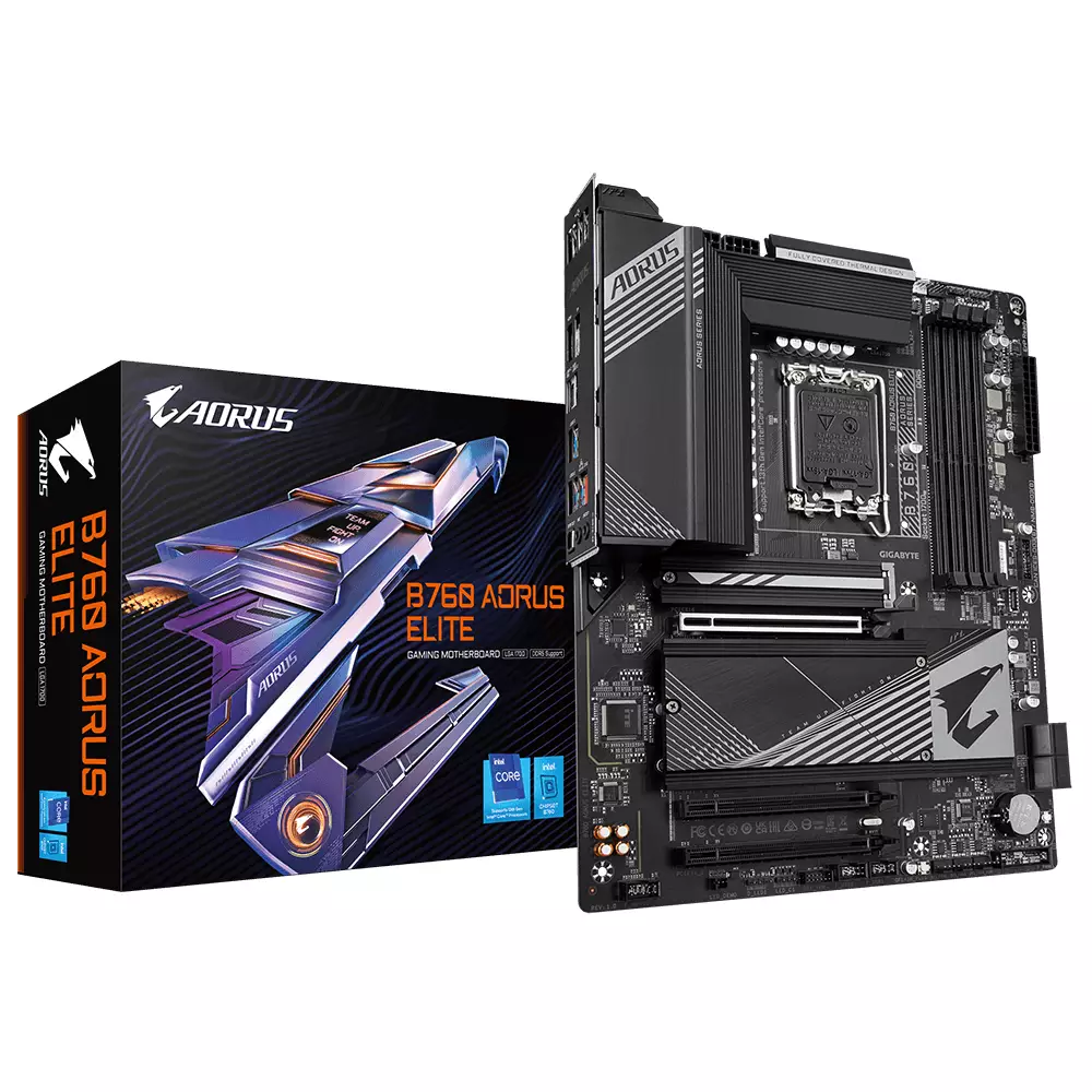 Дънна платка Gigabyte B760 AORUS ELITE LGA1700 DDR5