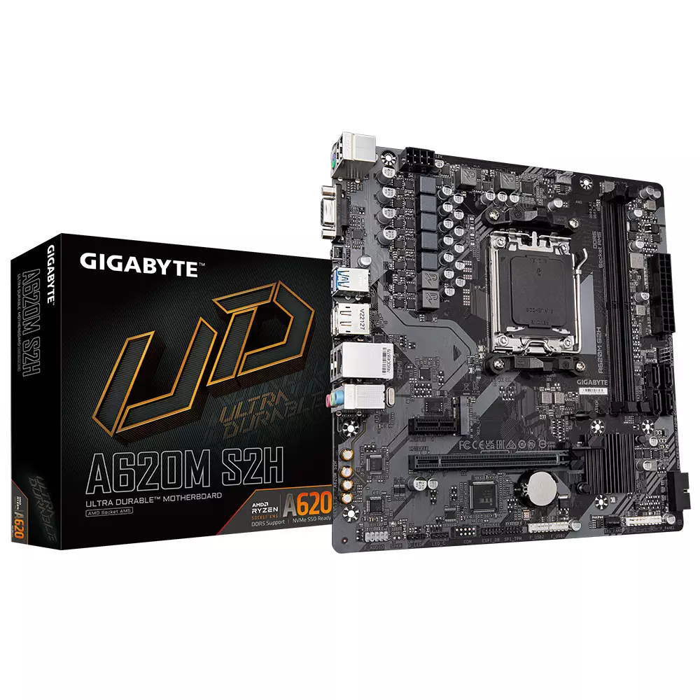 Дънна платка Gigabyte A620M S2H AM5 DDR5