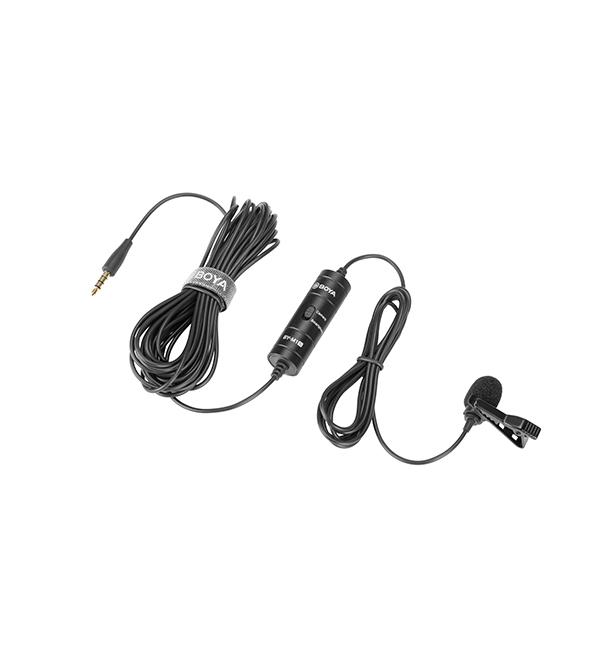 BOYA BY-M1S Lapel Microphone, 3.5mm jack