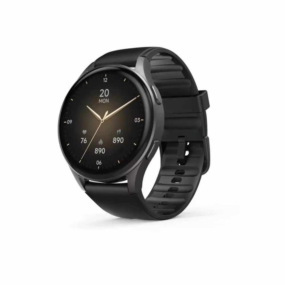 HAMA Смартчасовник "8900", GPS, AMOLED 1.43", SP02,Alexa, черен