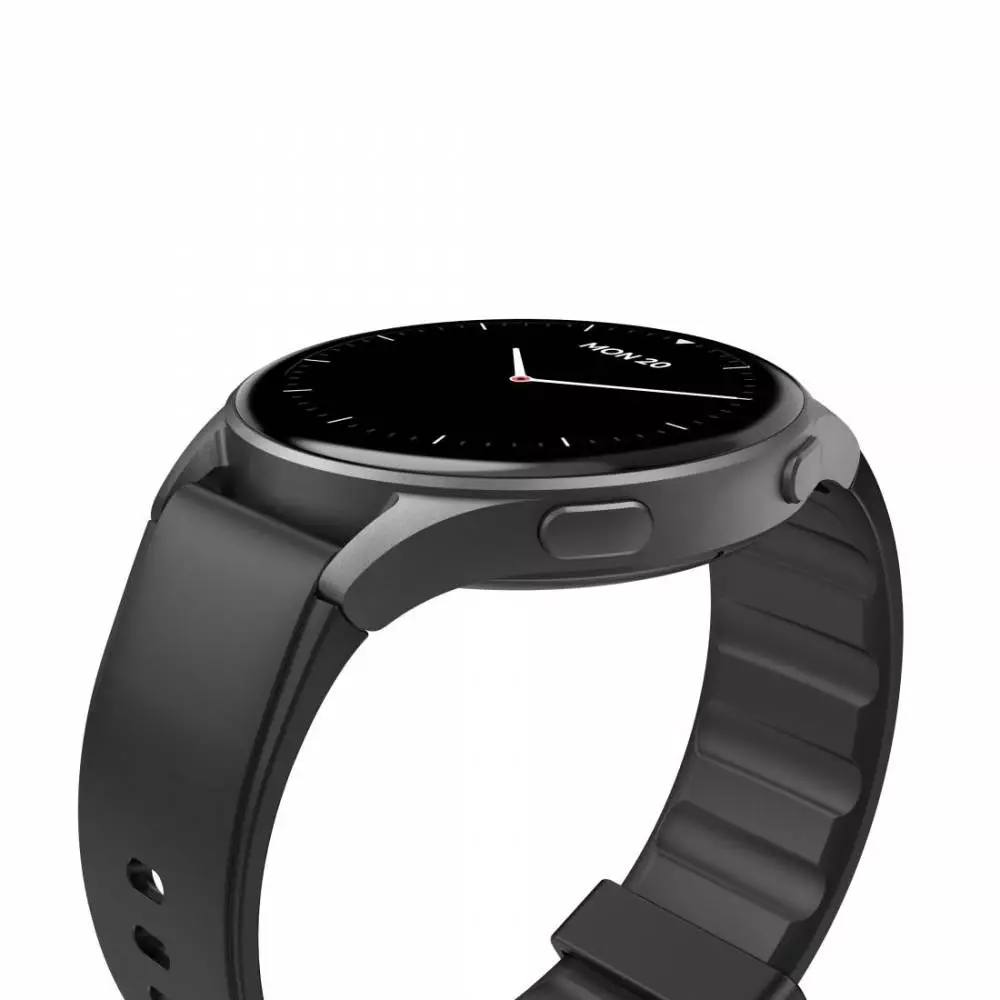 HAMA Смартчасовник "8900", GPS, AMOLED 1.43", SP02,Alexa, черен