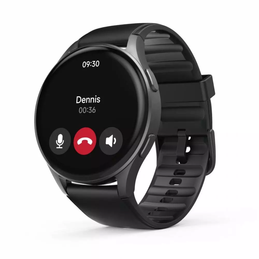 HAMA Смартчасовник "8900", GPS, AMOLED 1.43", SP02,Alexa, черен
