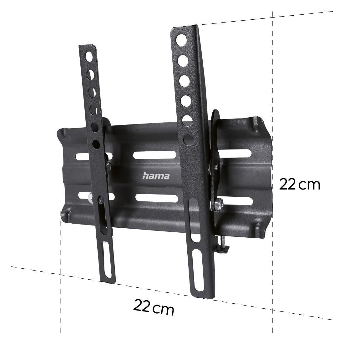 Стенна стойка за TV, TILT, 122см, 48", 1 звезда,200х200, черна