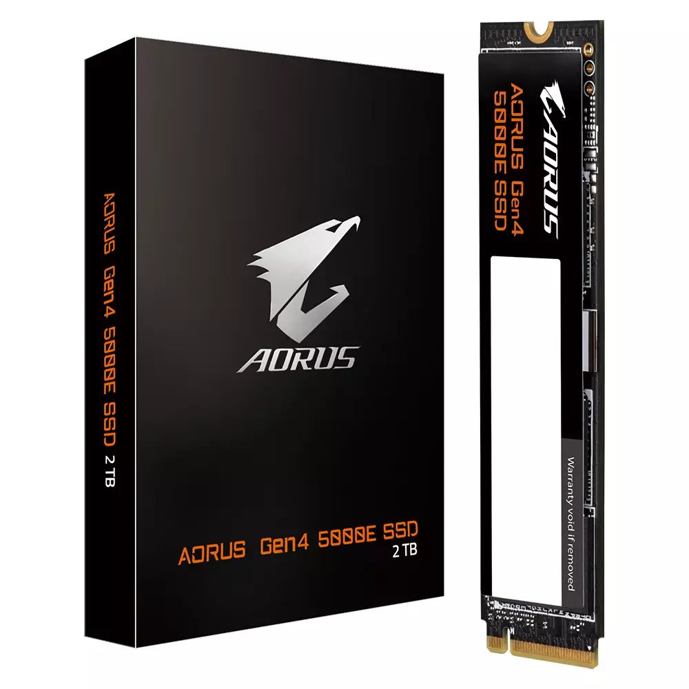 Диск SSD Gigabyte AORUS 5000E 2TB М.2 2280 NVMe PCIe Gen4x4