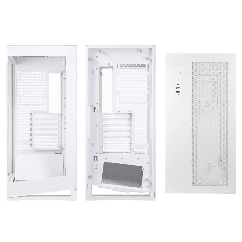 Кутия Phanteks NV5 Tempered Glass D-ARGB Full-Tower, Matte White
