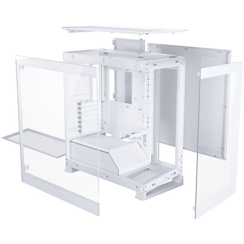 Кутия Phanteks NV5 Tempered Glass D-ARGB Full-Tower, Matte White