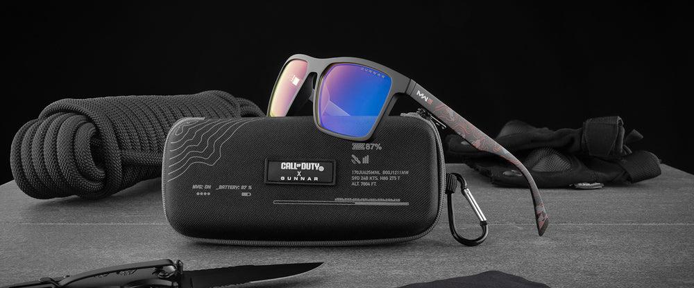 Комплект GUNNAR x Call of Duty Alpha Edition - Onyx/Infrared - Amber - Очила + калъф
