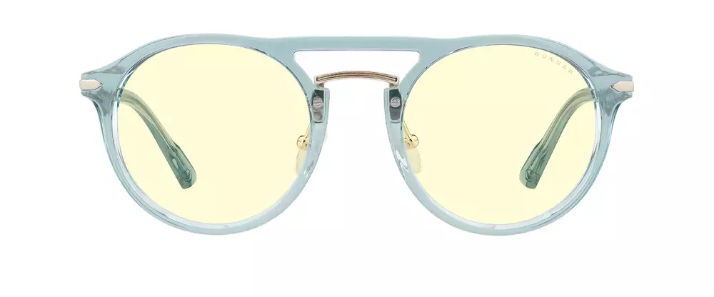 Комплект GUNNAR x World of Warcraft Alliance Edition Blue Crystal - Amber - Очила + калъф