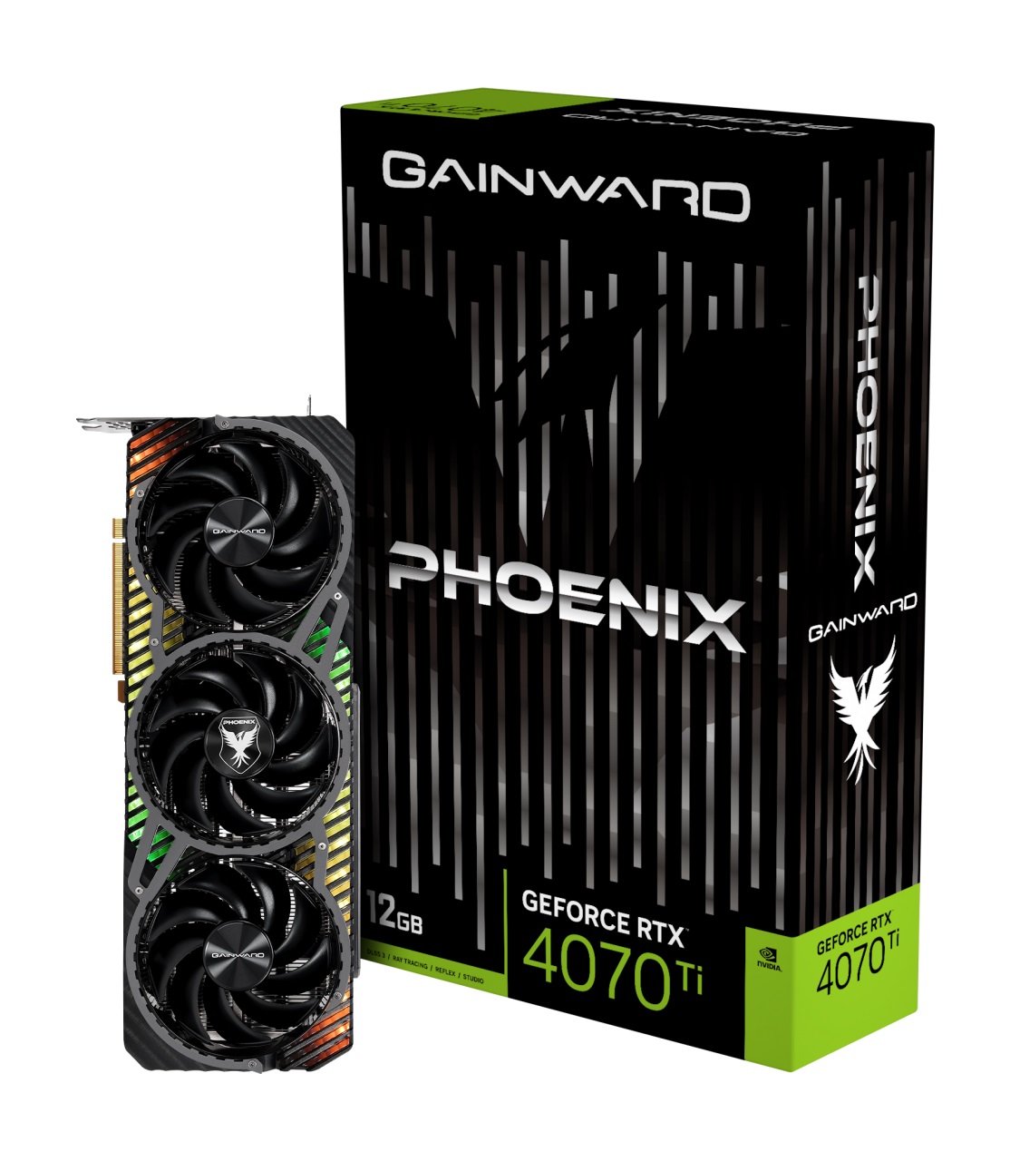 Видео карта Gainward GeForce RTX 4070 Ti Phoenix 12GB - NED407T019K9-1043X
