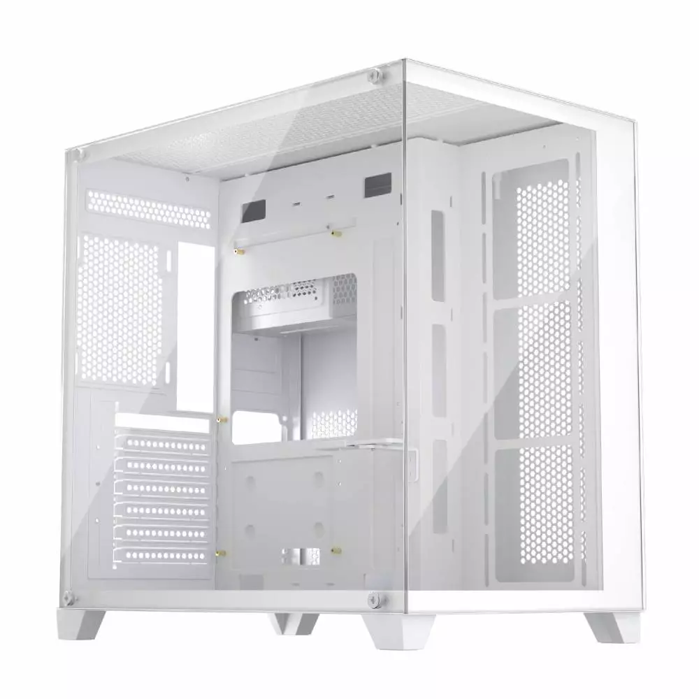 Кутия 1stPlayer MEGAVIEW MV8 White Case ATX