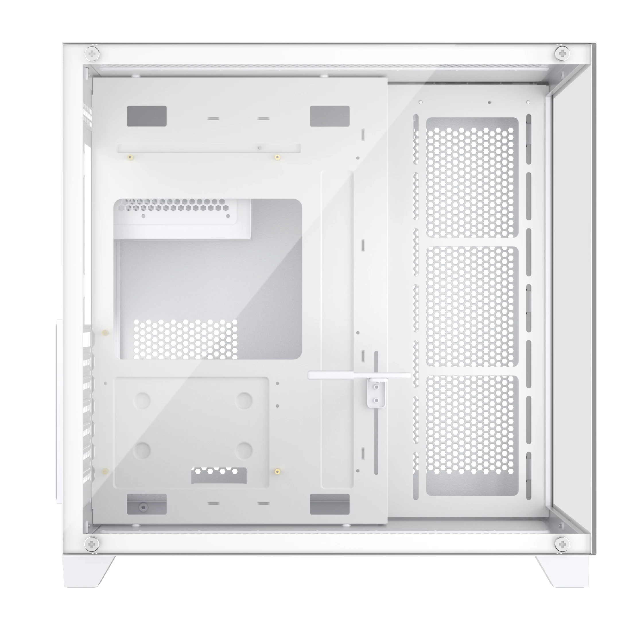 Кутия 1stPlayer MEGAVIEW MV8 White Case ATX
