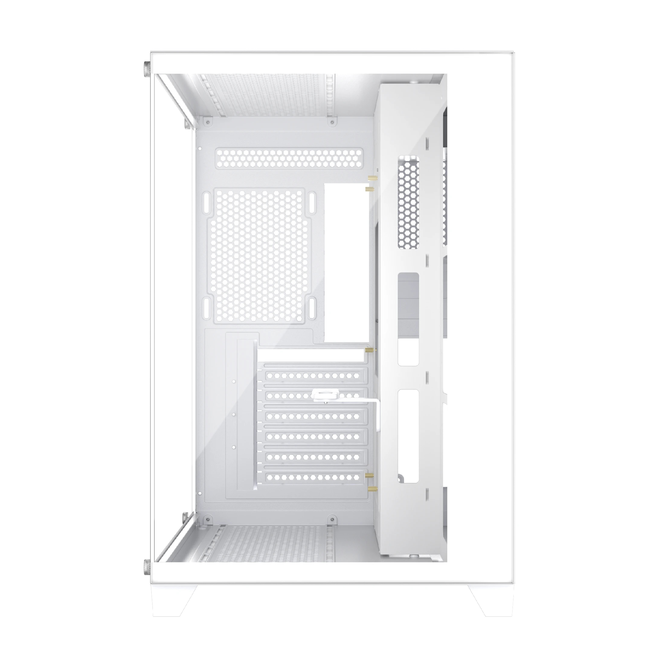 Кутия 1stPlayer MEGAVIEW MV8 White Case ATX