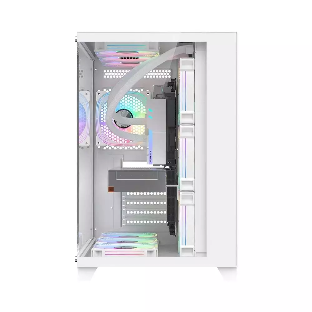Кутия 1stPlayer MEGAVIEW MV8 White Case ATX
