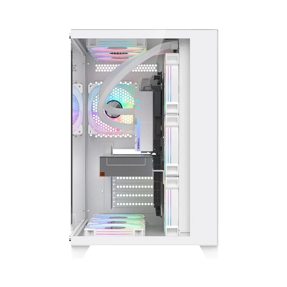 Кутия 1stPlayer MEGAVIEW MV8 White Case ATX