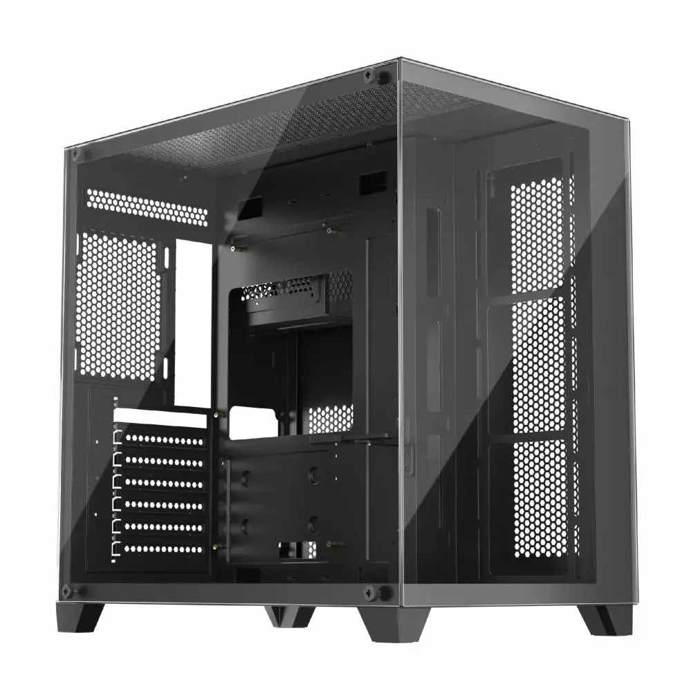 Кутия 1stPlayer MEGAVIEW MV8 Black Case ATX